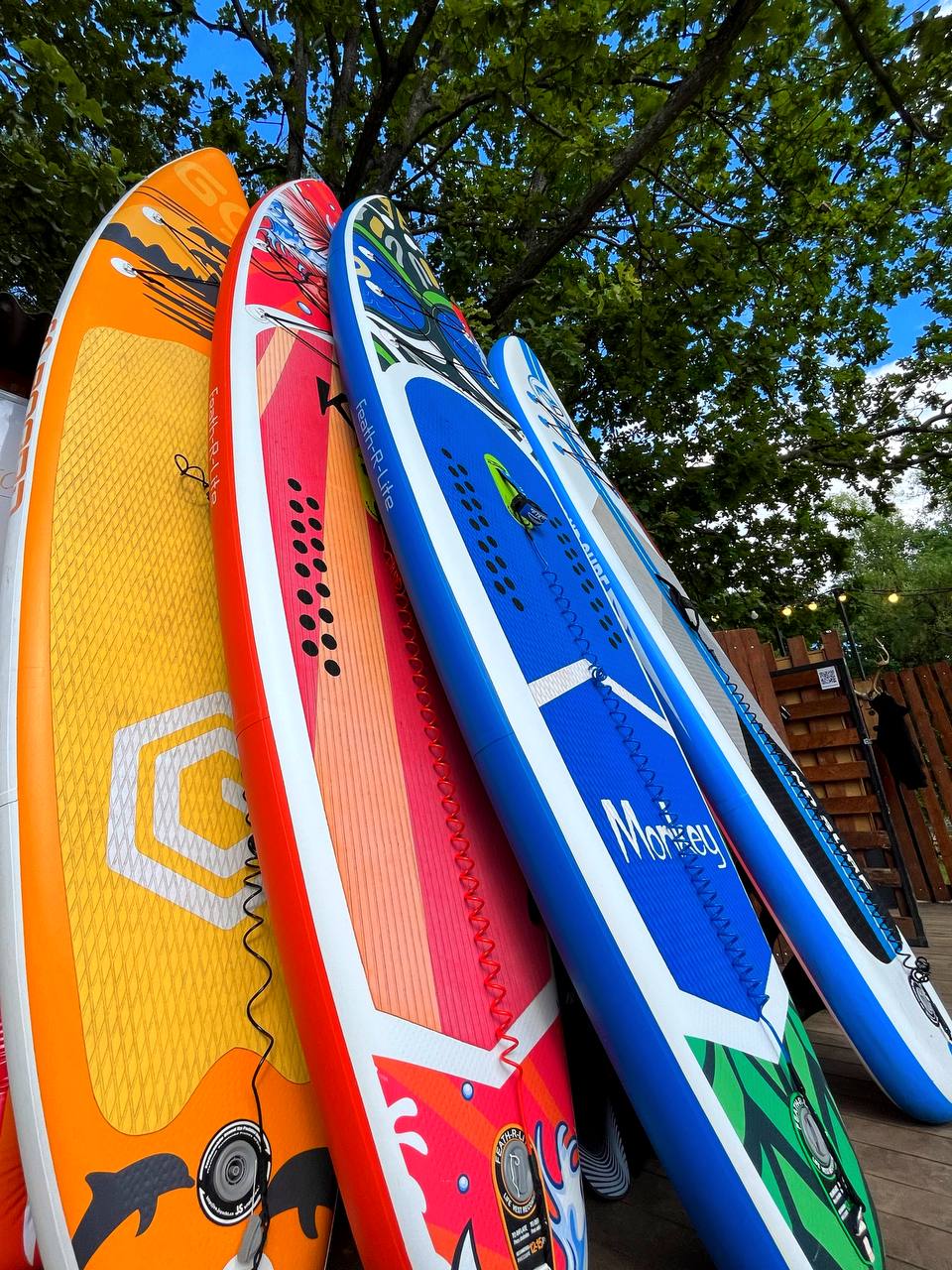 Сапы на пирсе