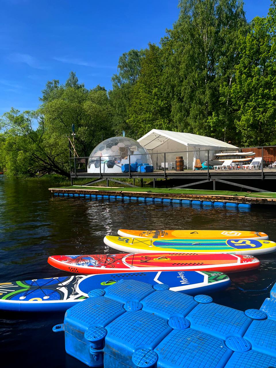 Сапы на воде